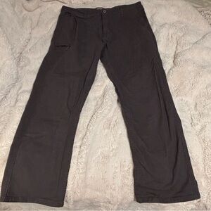 Dark grey cargo pants size 40x 32 - weatherproof vintage